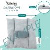 dimensions PORT PILLOW